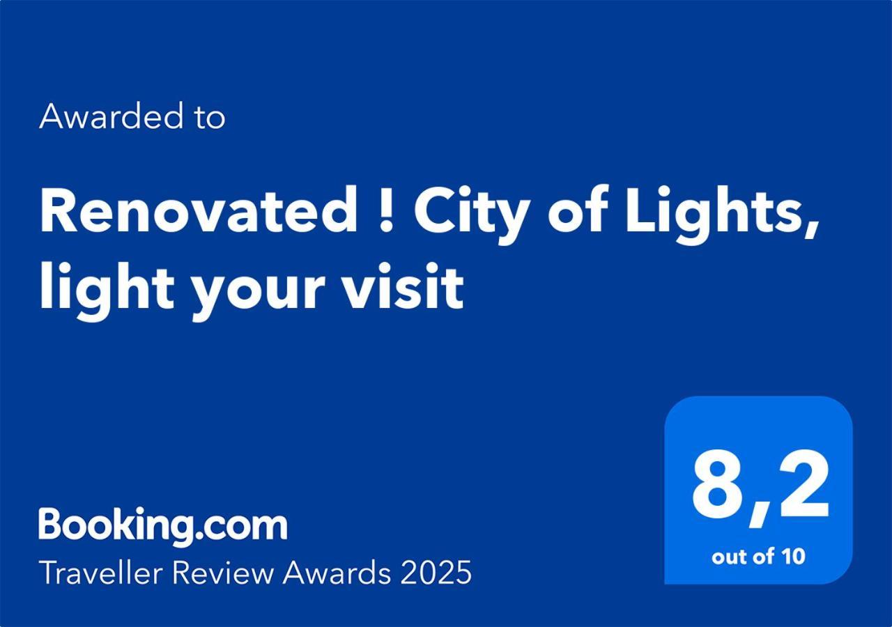 Renovated ! City Of Lights, Light Your Visit Paříž Exteriér fotografie